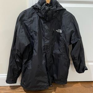 North Face Jacket size M, used . Removable fleece with zipper.